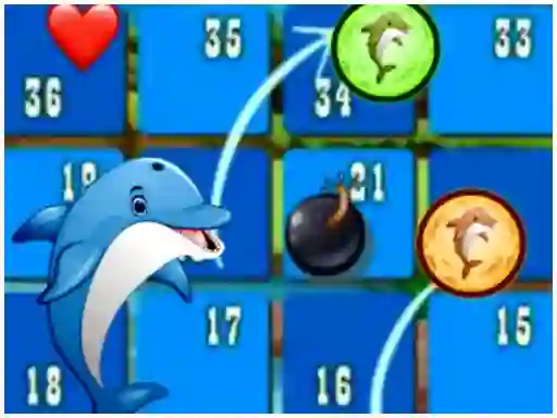 لعبة Dolphin Dice Race على الانترنت