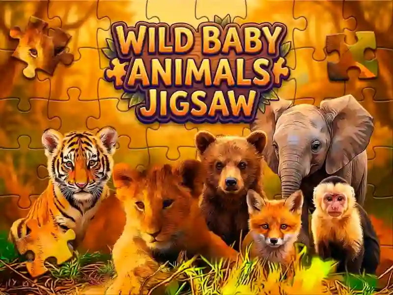 لعبة Wild Baby Animals Jigsaw على الانترنت