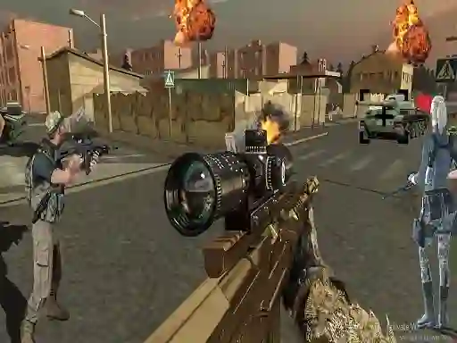 لعبة US Army Commando: Elite Commando War على الانترنت