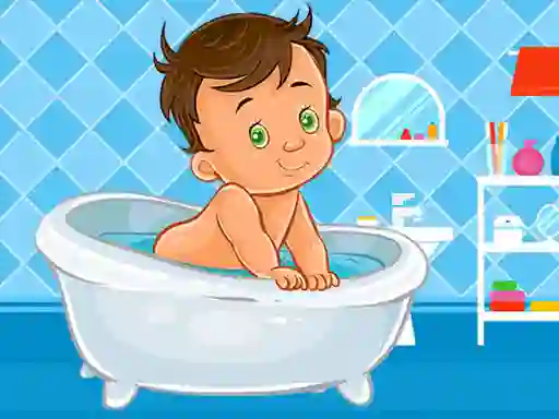 لعبة Baby Bath Jigsaw على الانترنت