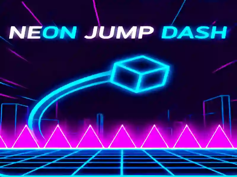 لعبة Neon Jump Dash على الانترنت