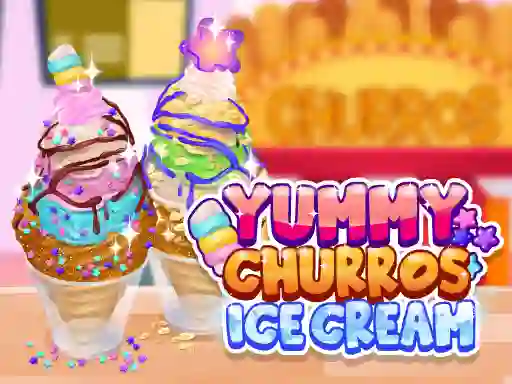 لعبة Yummy Churros Ice Cream على الانترنت