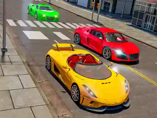 لعبة Super Car Extreme Car Driving على الانترنت