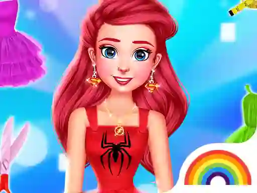 لعبة Design With Me SuperHero Tutu Outfits على الانترنت