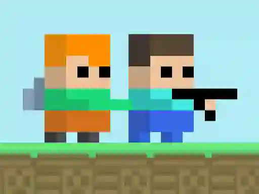 لعبة Minescrafter Steve and Alex على الانترنت