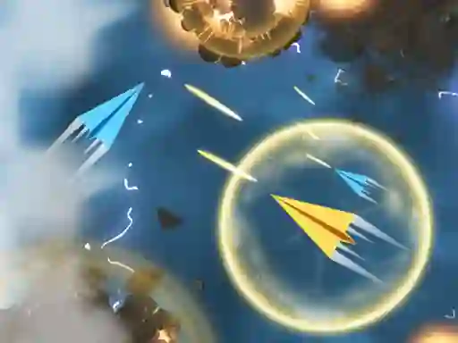 لعبة Paper Plane Scrimmage على الانترنت