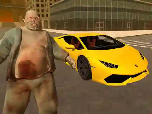 لعبة Supercars Zombie Driving على الانترنت