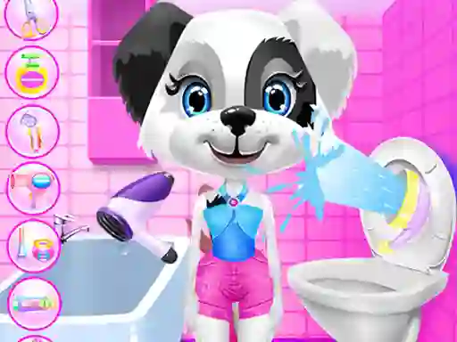لعبة Lucy Dog Care على الانترنت