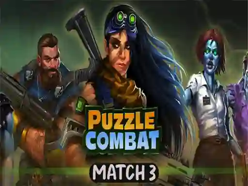لعبة Puzzle Combat match 3 على الانترنت