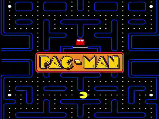 لعبة Pac-man على الانترنت