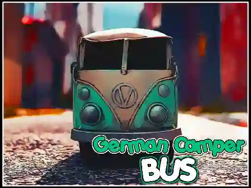 لعبة German Camper Bus على الانترنت