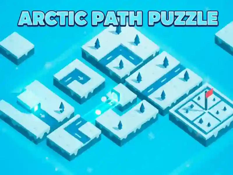 لعبة Arctic Path Puzzle على الانترنت