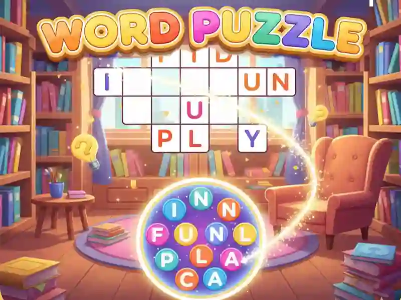 لعبة Word Puzzle على الانترنت
