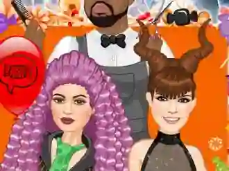 لعبة Jenner Sisters Spooky Hairstyles على الانترنت