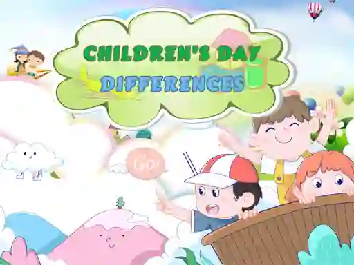 لعبة Childrens Day Differences على الانترنت
