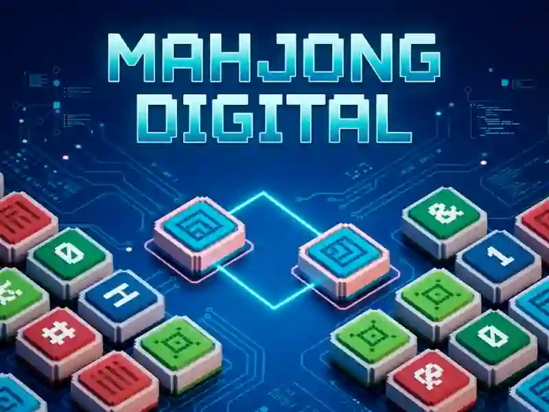 لعبة Mahjong digital على الانترنت