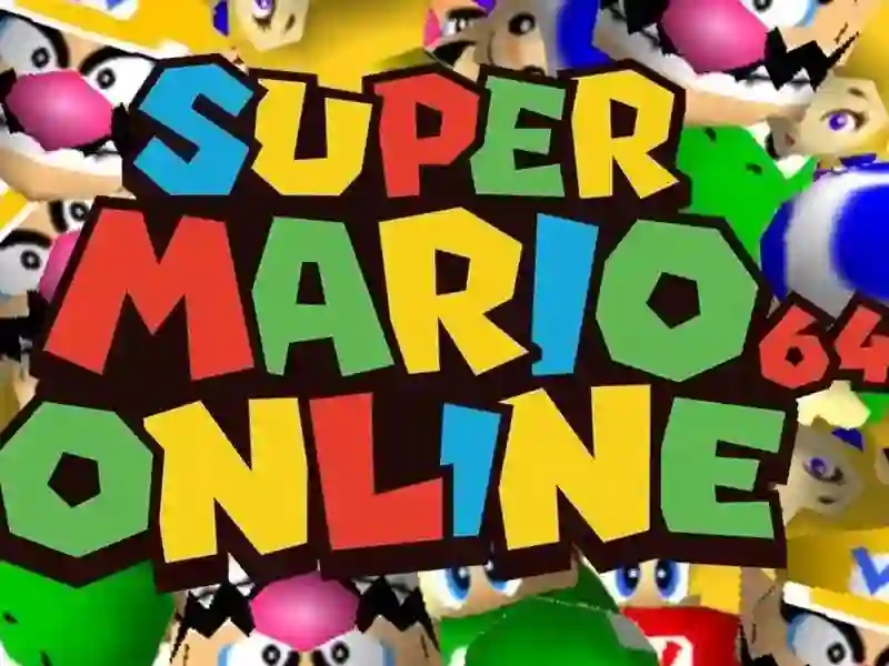 لعبة Super Mario 64 على الانترنت