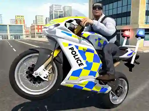 لعبة Police Chase Motorbike Driver على الانترنت