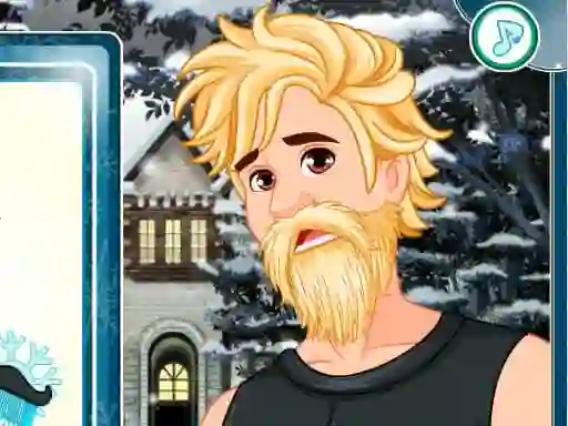 لعبة Princess Christmas Beards على الانترنت