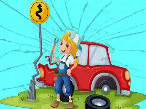 لعبة Broken Cars Jigsaw على الانترنت