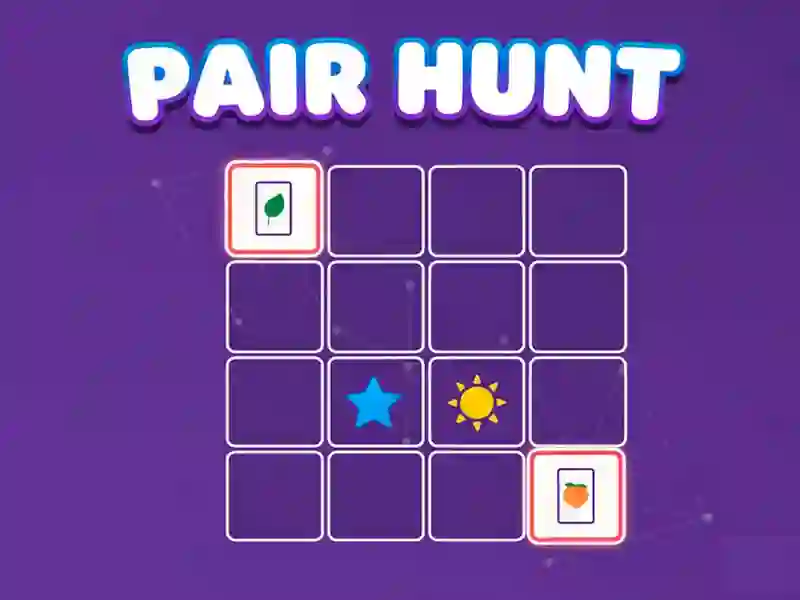 لعبة Pair Hunt على الانترنت