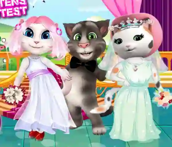 لعبة White Kittens Bride Contest على الانترنت