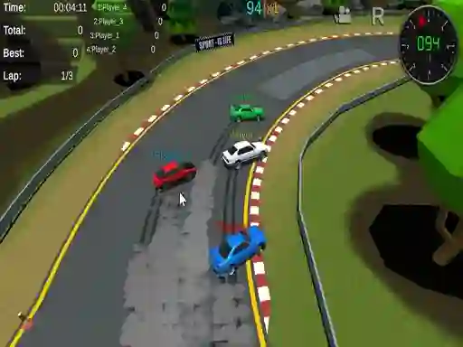لعبة Fantastic Pixel Car Racing على الانترنت