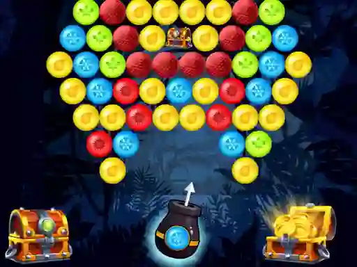 لعبة Bubble Shooter Golden Chests على الانترنت