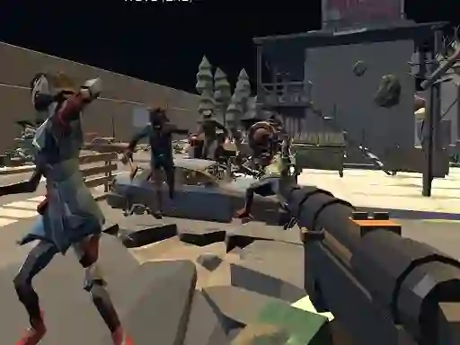 لعبة Zombie Virus FPS على الانترنت