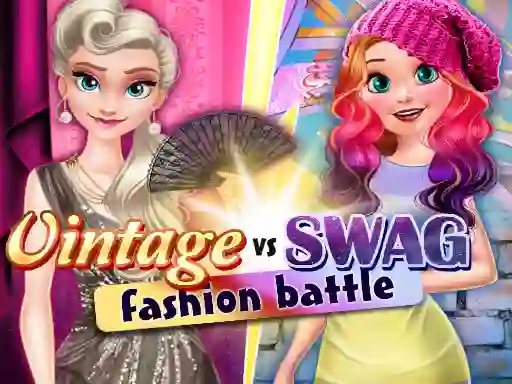 لعبة Vintage vs Swag: Fashion Battle على الانترنت