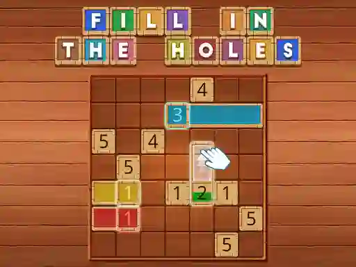 لعبة Fill In the holes على الانترنت