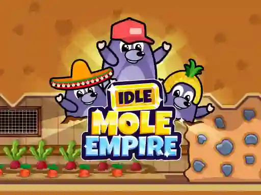 لعبة Idle Mole Empire على الانترنت