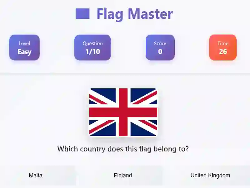 لعبة Flag Masters على الانترنت