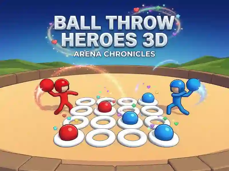 لعبة Ball Throw Heroes 3D على الانترنت