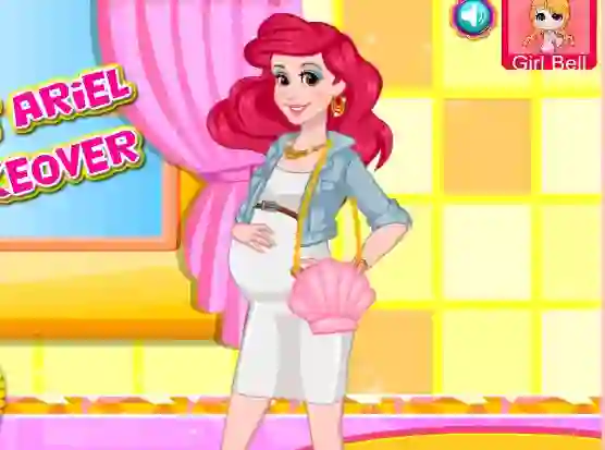 لعبة Pregnant Ariel Real Makeover على الانترنت