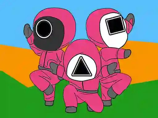 لعبة Squid Coloring Book على الانترنت