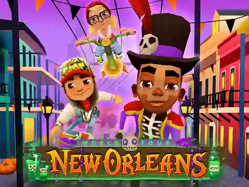 لعبة Subway Surfers: Orleans Halloween على الانترنت