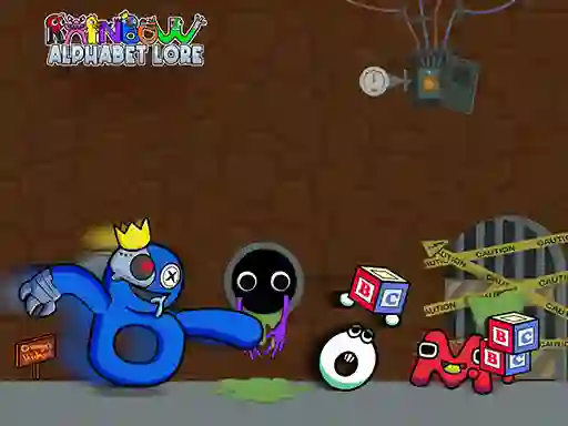 لعبة Rainbow Alphabet Lore على الانترنت
