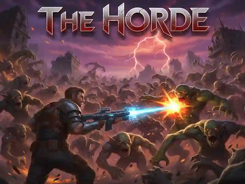 لعبة The Horde على الانترنت