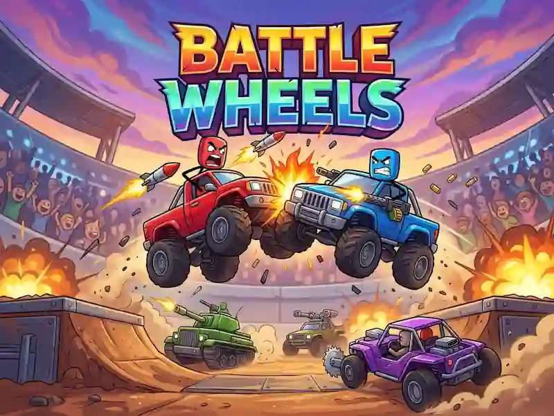 لعبة Battle Wheels على الانترنت