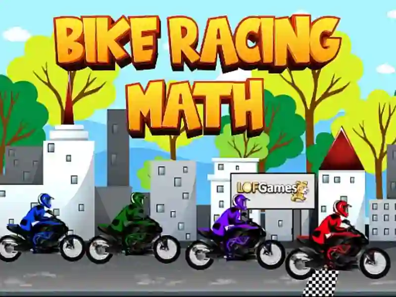 لعبة Bike Racing Math على الانترنت