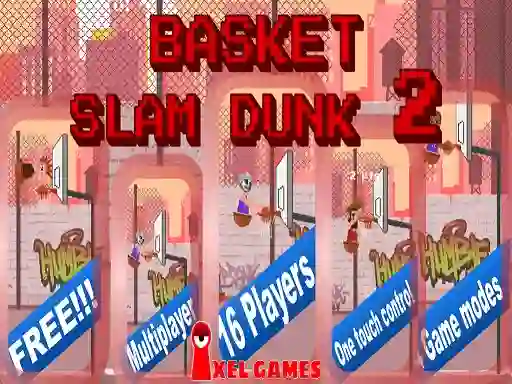 لعبة Basket Slam Dunk 2 على الانترنت
