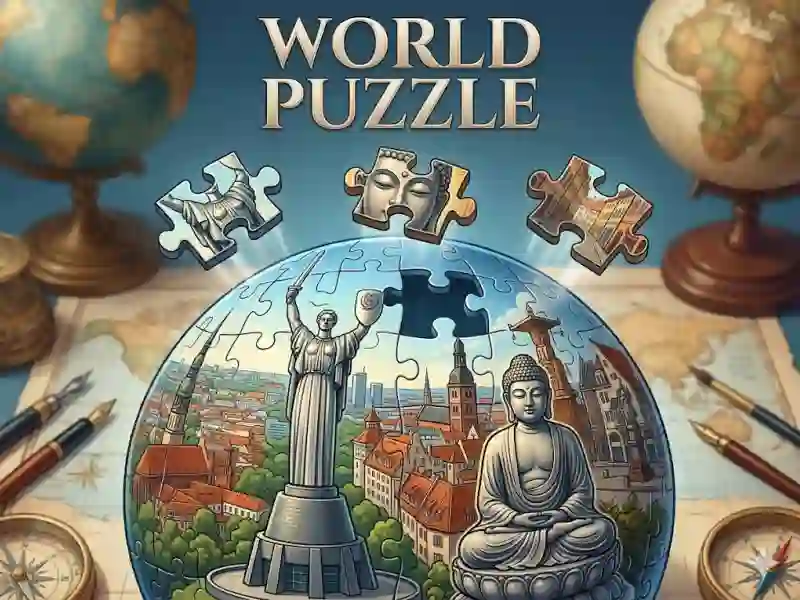 لعبة World Puzzle على الانترنت