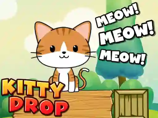 لعبة Kitty Drop save the Kat على الانترنت