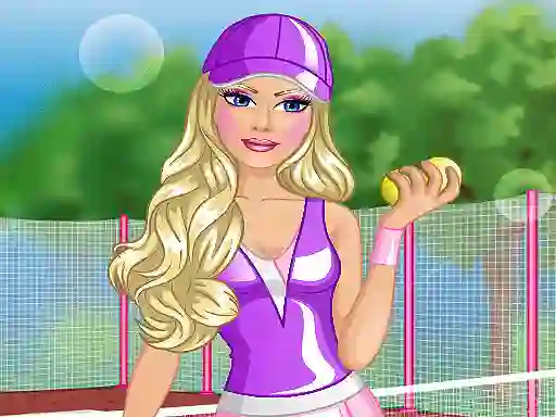 لعبة Barbie Tennis Dress على الانترنت