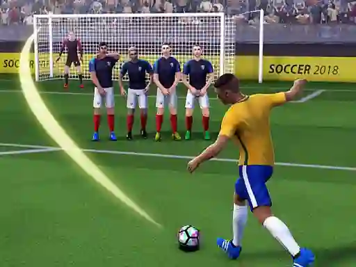 لعبة FreeKick Soccer 2021 على الانترنت
