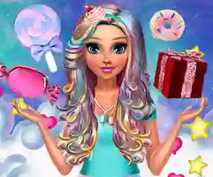 لعبة Katie's Candy Look على الانترنت