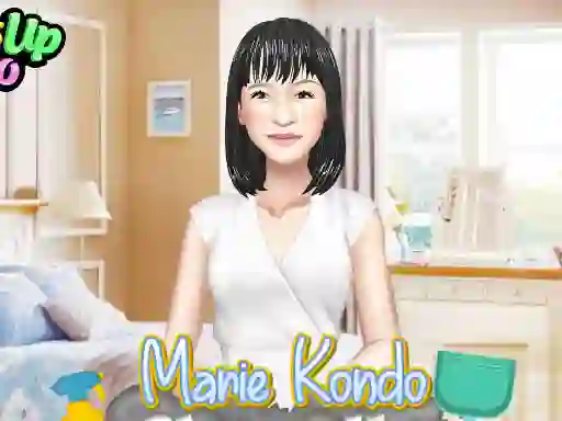 لعبة Marie Kondo Clean Up على الانترنت