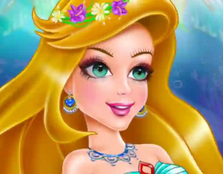 لعبة Mermaid Beauty Care على الانترنت
