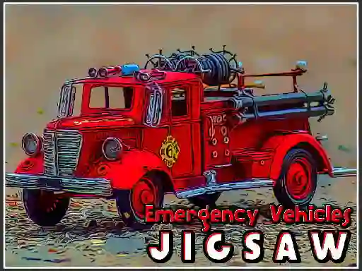 لعبة Emergency Vehicles Jigsaw على الانترنت